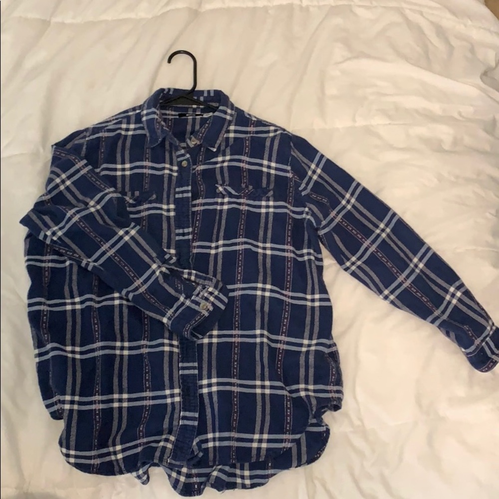 BDG Blue Flannel (Urban Outfitters)